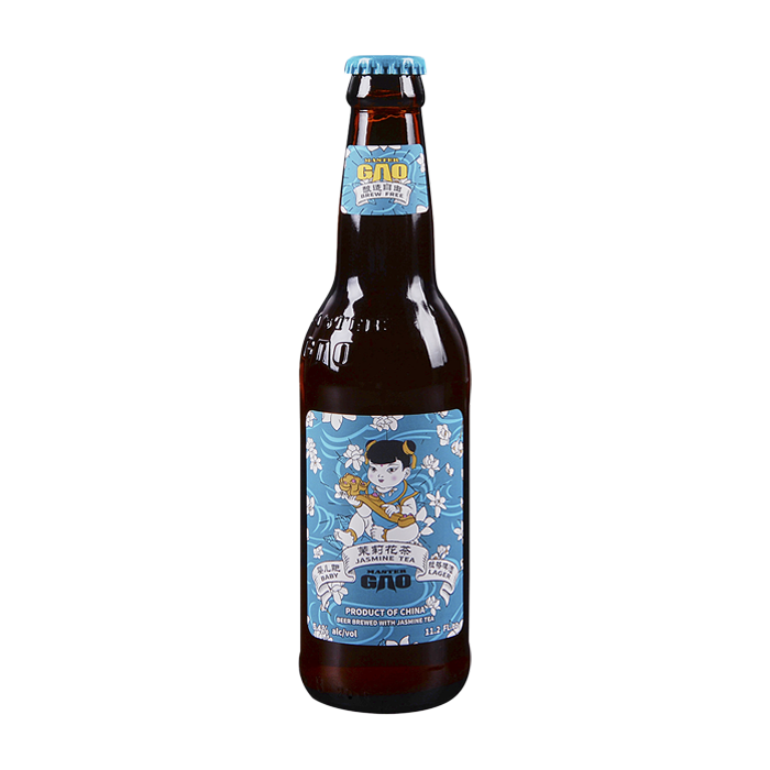 자스민티 라거 유리병 330mL(Jasmine Tea Lager) 벨루가